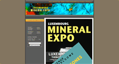 Desktop Screenshot of luxmineral.com