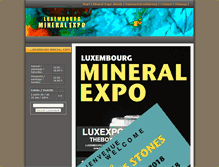Tablet Screenshot of luxmineral.com
